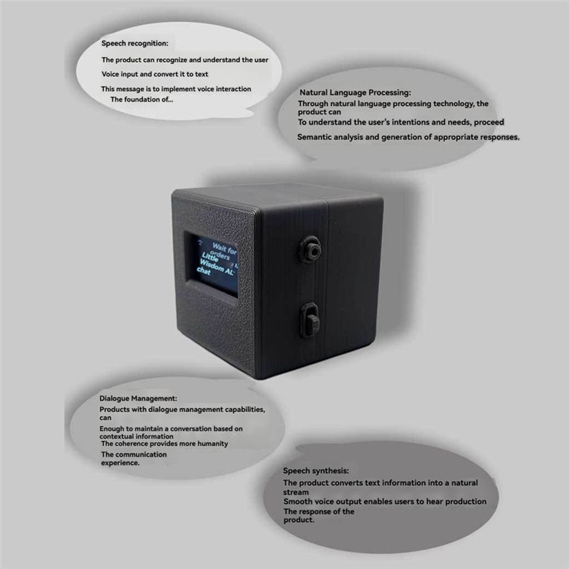 Smart-For Deepseek Xiaozhi AI  - огляд і ціна Oled Display 0.96