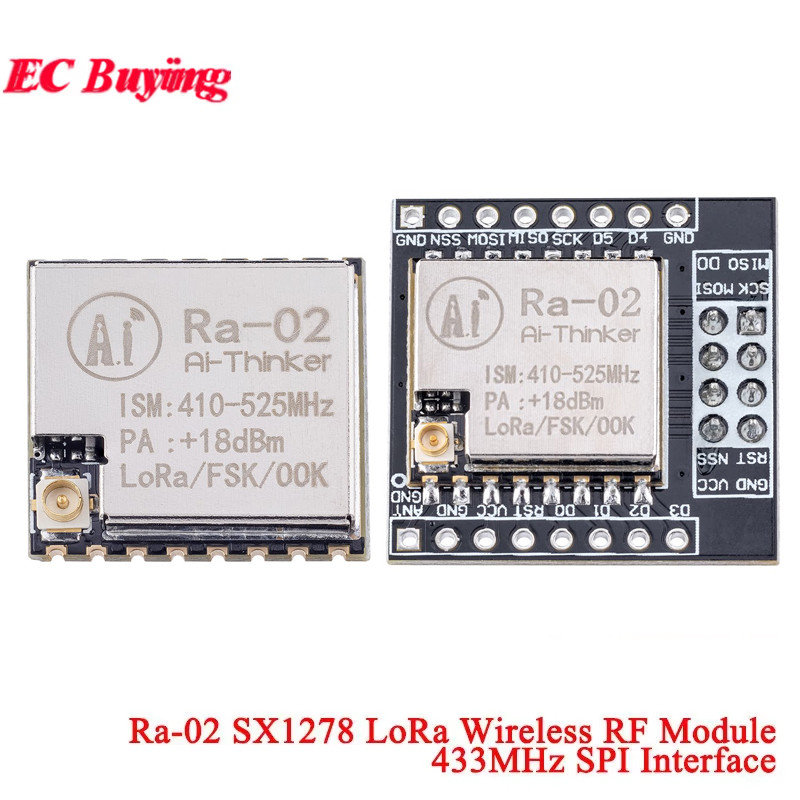 20Pcs/1pc LoRa SX1278 Ra-02 43 - огляд і ціна Lora Sx1278