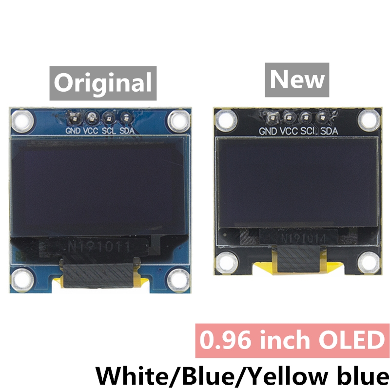 0.96 inch IIC Serial 4pin Whit - огляд і ціна Ssd1306