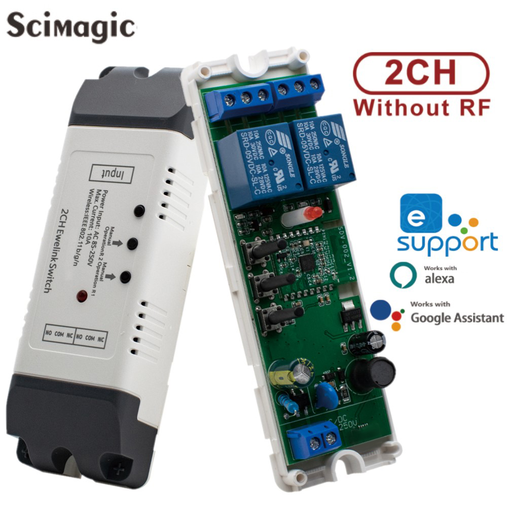 2CH Wifi Smart Switch Module R - огляд і ціна Relay Module 4 Channel