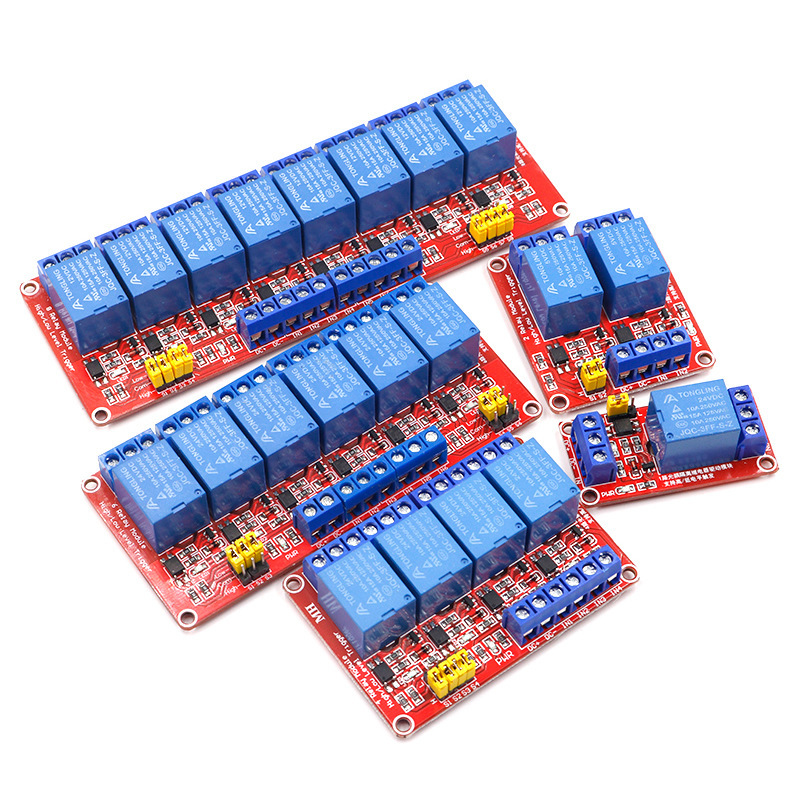 1/2/4/8-channel 5v/12v/24v Rel - огляд і ціна Relay Module 4 Channel