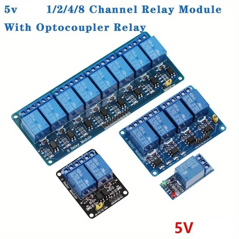 2pc 1/2/4/8 Channel 5v Relay M - огляд і ціна Relay Module 4 Channel