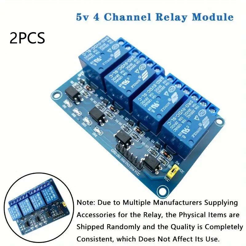 2pc 1/2/4/8 Channel 5v Relay M - огляд і ціна Relay Module 4 Channel
