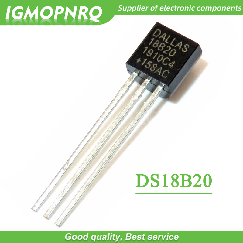 100pcs DALLAS DS18B20 18B20 18 - огляд і ціна Ds18B20