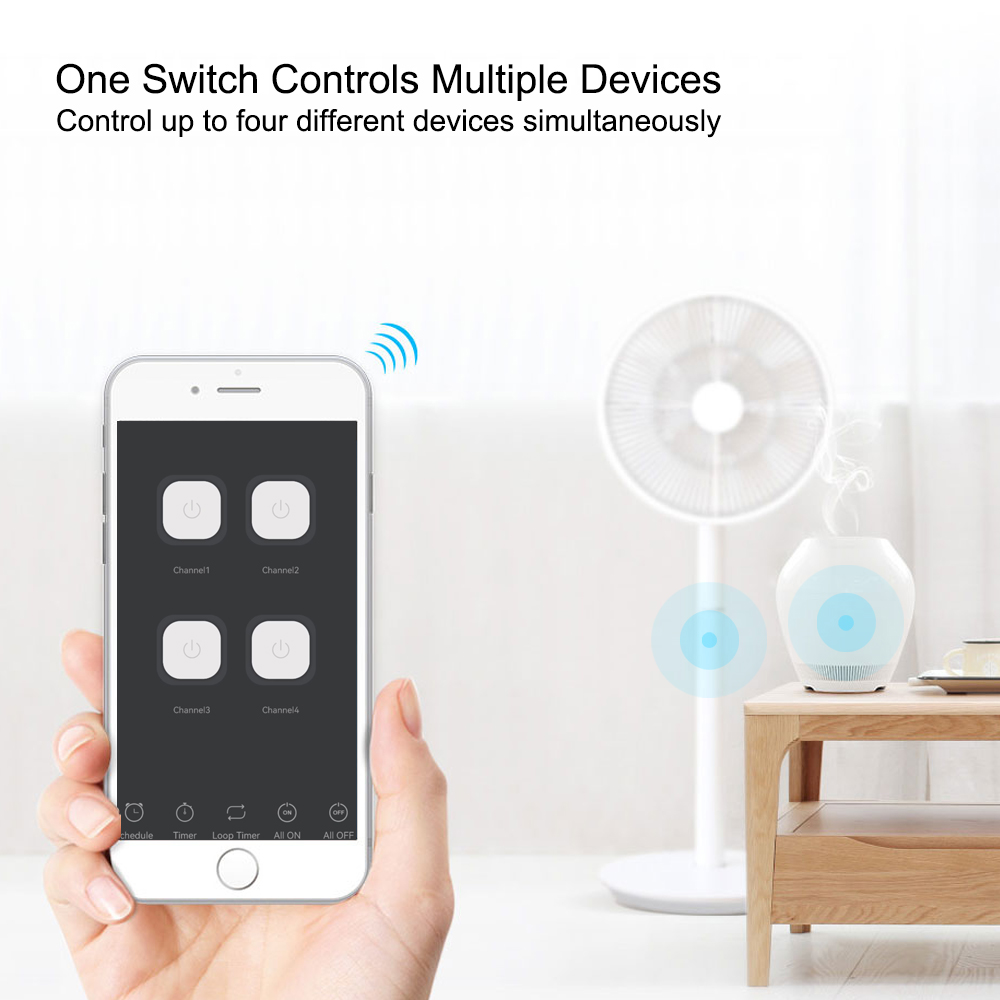 Smart Tuya Switch 4CH Relay Mo - огляд і ціна Relay Module 4 Channel