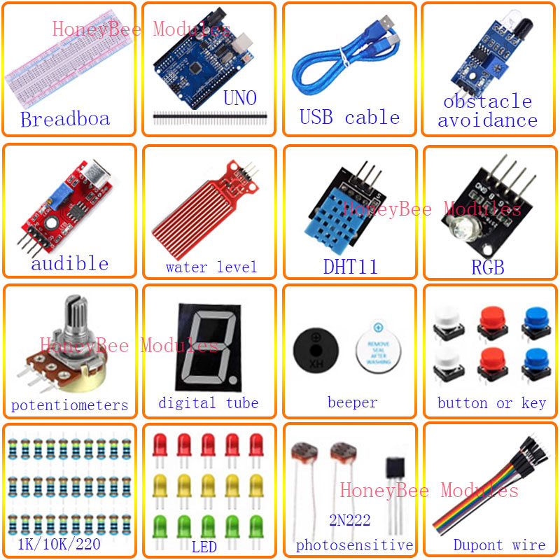 For R3 Basic Kit Components Ex - огляд і ціна Dht11