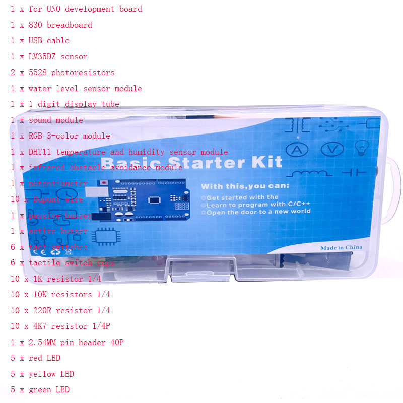 For R3 Basic Kit Components Ex - огляд і ціна Dht11