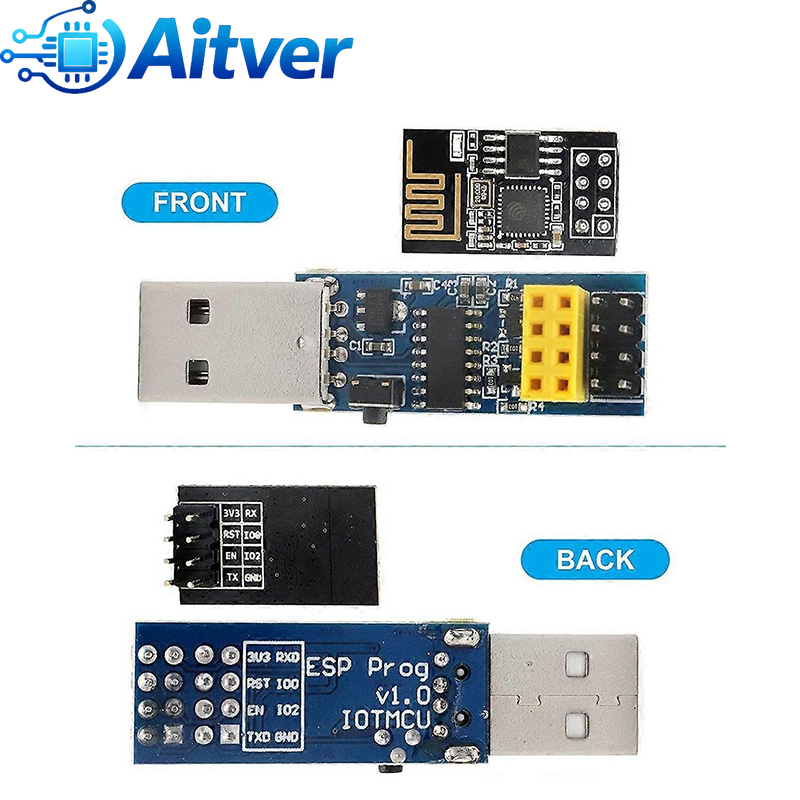 ESP01 Programmer Adapter USB t - огляд і ціна Zigbee Cc2531