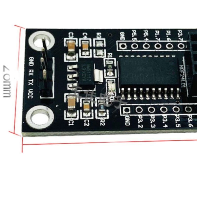 STC15L204 + NRF24L01 Interface - огляд і ціна Nrf24L01