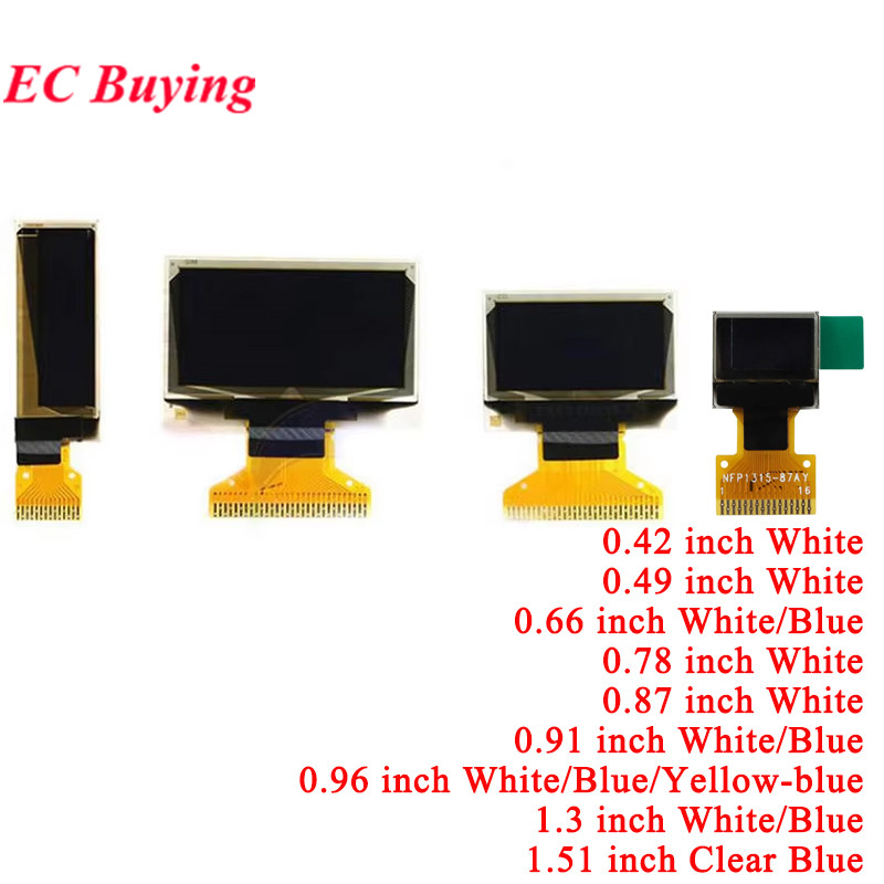 OLED Display LCD 0.42 0.49 0.6 - огляд і ціна Ssd1306