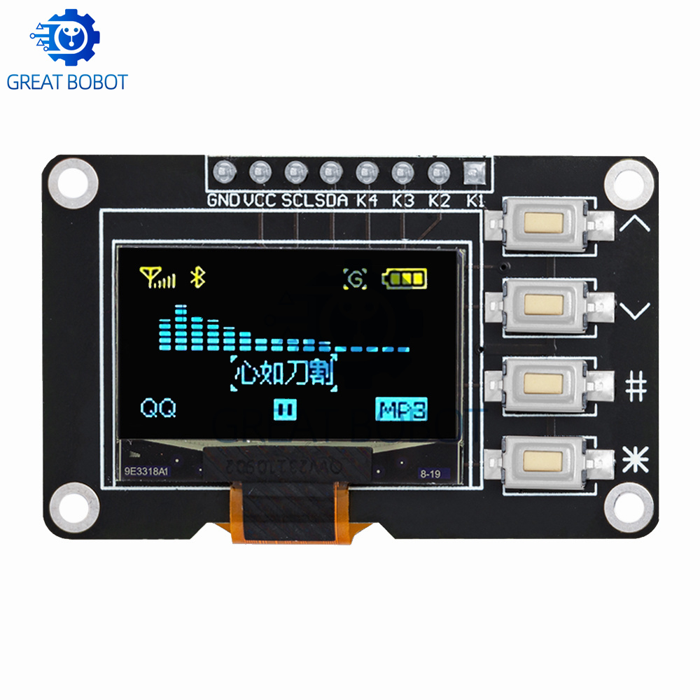 1~2pcs 0.96 inch OLED IIC Whit - огляд і ціна Ssd1306