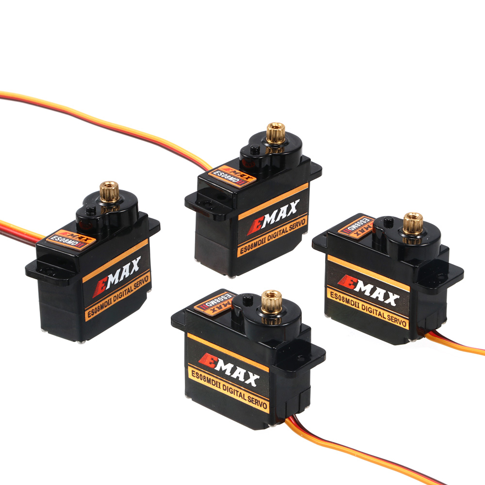 2/4/10pcs EMAX  ES08MD II Meta - огляд і ціна Servo Sg90
