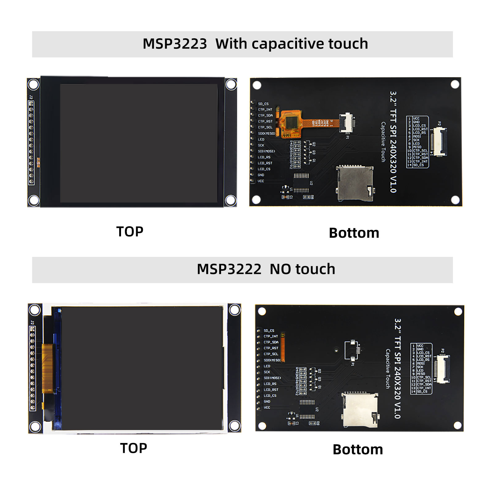 3.2inch SPI TFT LCD Screen Col - огляд і ціна Ili9341