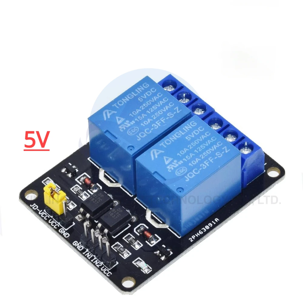 5/12V 1/2/4/6/8 Channel Relay  - огляд і ціна Relay Module 4 Channel