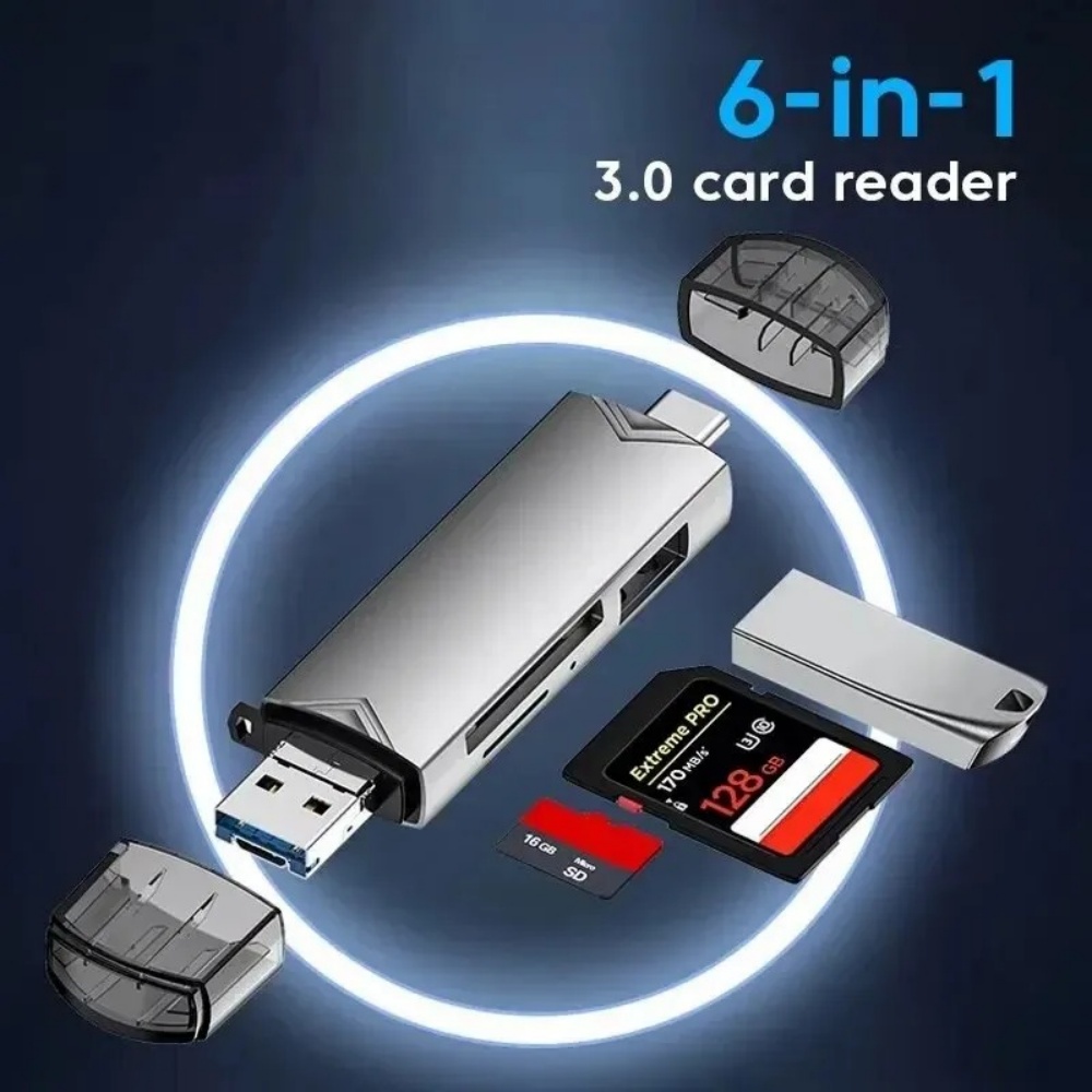 6‑in‑1 USB 3.0 OTG Card Reader - огляд і ціна Sd Card Module