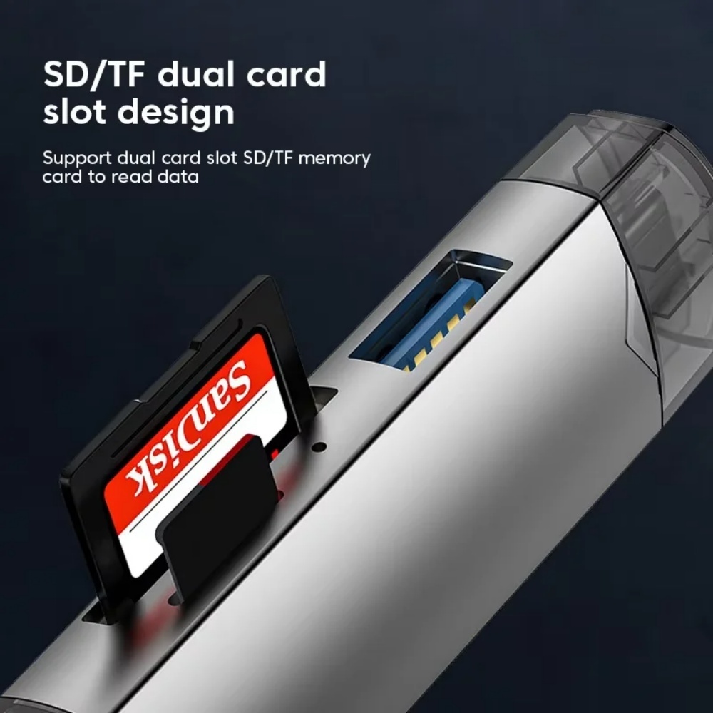 6‑in‑1 USB 3.0 OTG Card Reader - огляд і ціна Sd Card Module