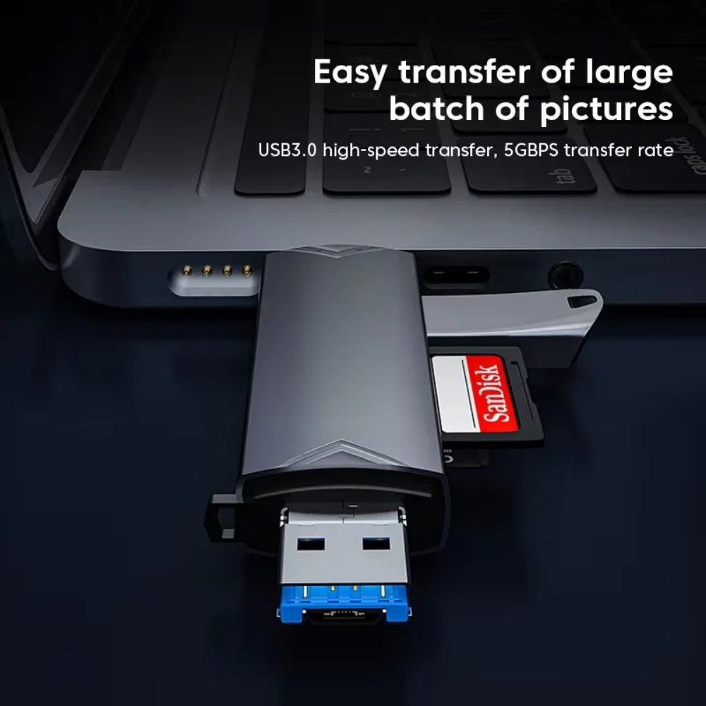 6‑in‑1 USB 3.0 OTG Card Reader - огляд і ціна Sd Card Module