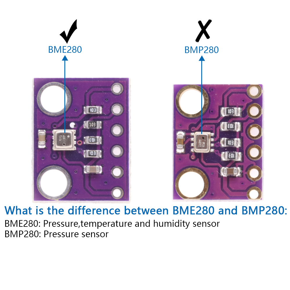 3in1 BME280 3.3V BMP280 5V Dig - огляд і ціна Bme280