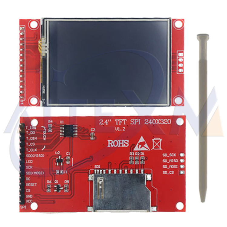 SPI Serial Display With Touch  - огляд і ціна Tft Display 2.4