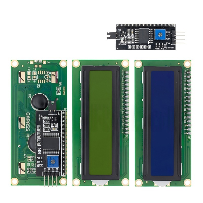 LCD 1602 2004 Module Blue Gree - огляд і ціна Lcd 1602