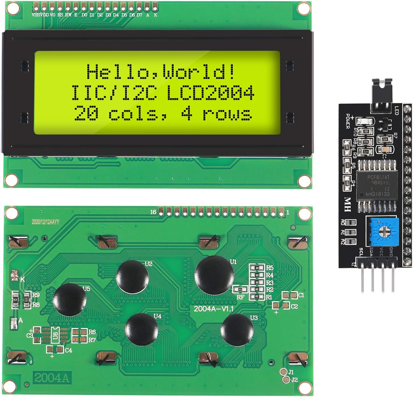 2PCS IIC I2C TWI Serial LCD 20 - огляд і ціна Lcd 1602