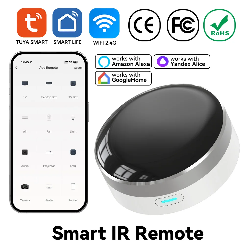 YFK WiFi Smart IR Blaster Univ - огляд і ціна Ir Remote Module