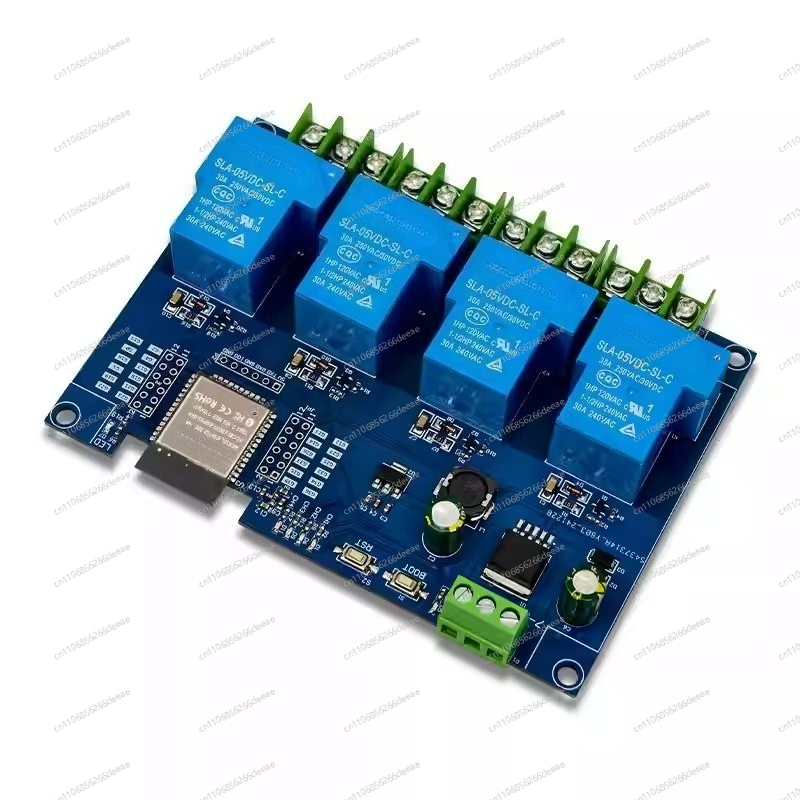 4 Channel 30A WiFi Bluetooth R - огляд і ціна Relay Module 4 Channel
