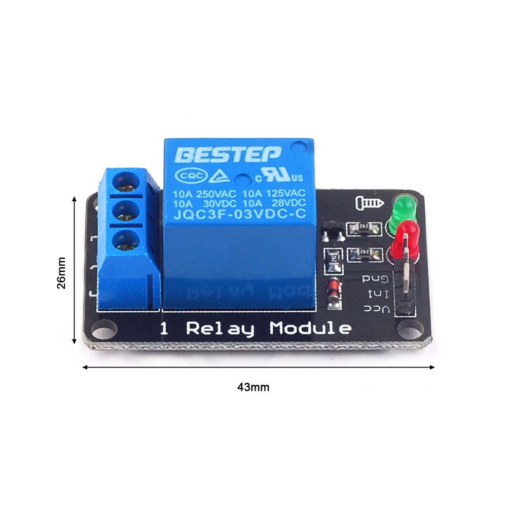 Low Level Triggered Luminous R - огляд і ціна Relay Module 4 Channel